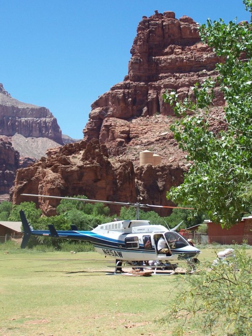 helicopter supai